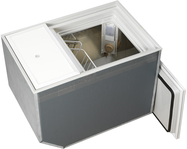 BI-53 Build-In Deep Freezer or Fridge, AC/DC, Stainless Steel Interior, Air Cooled,  Remote Compressor, 1.87 cu. ft.