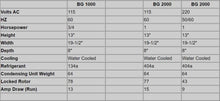 Load image into Gallery viewer, BG 1000 SYSTEM WITHOUT PLATES - system includes Condensing Unit, 134a Valve, thermostat, Water Pump, tubing insulation, and Swagelok fittings for holdover plate connections.
