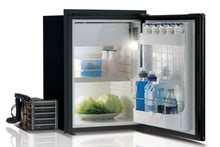 Load image into Gallery viewer, C42RBD4-F ~ 1.4 CU. FT FRONT LOADING BLACK REFRIGERATOR w/FREEZER COMPARTMENT, EXTERNAL UNIT, ADJUSTABLE FLANGE, AIRLOCK LATCH 12/24V 115/230VAC 50/60HZ
