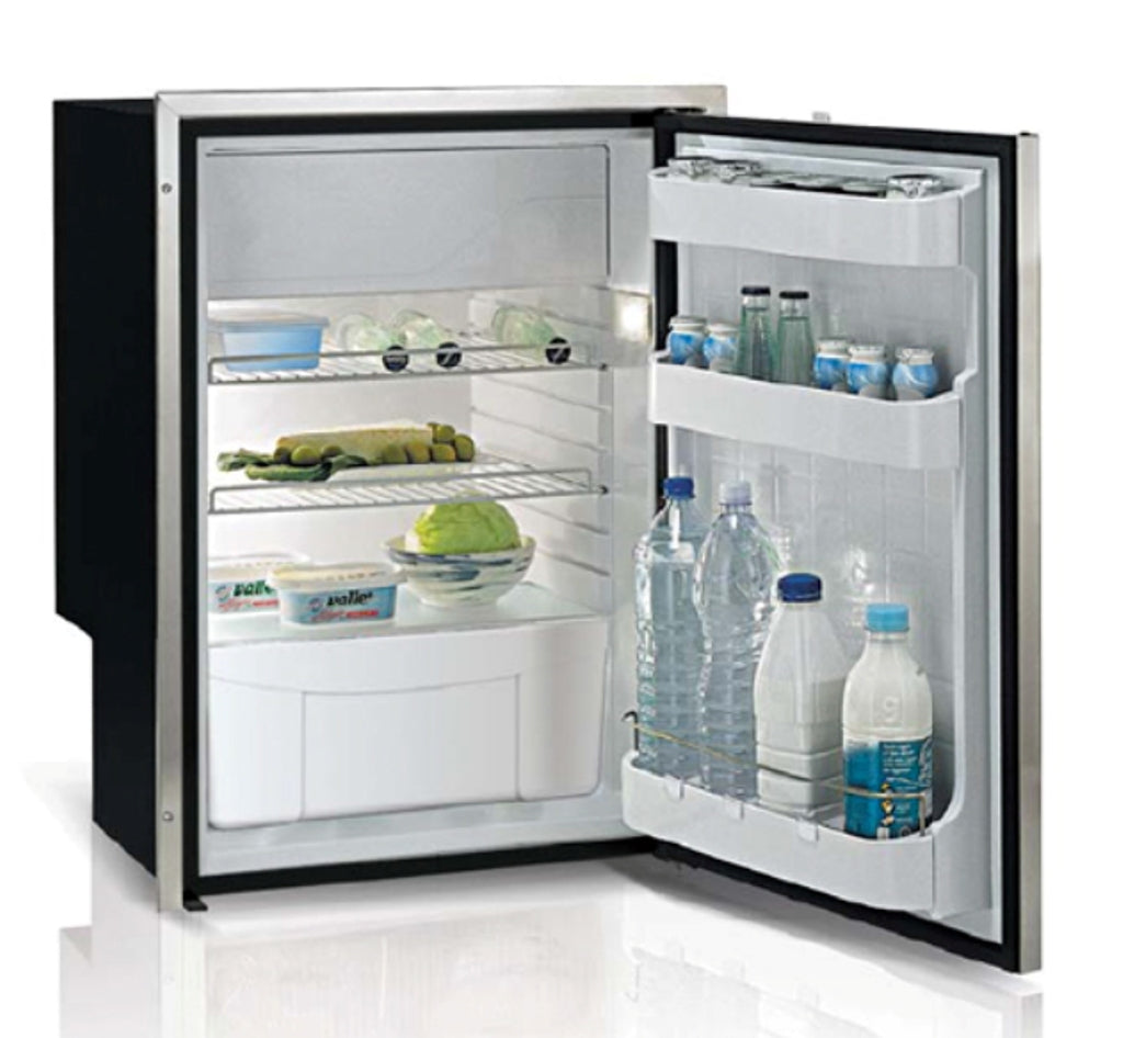 C85IXD4-F 3.2 CU.FT FRONT LOADING STAINLESS STEEL REFRIGERATOR w/FREEZER COMPARTMENT, SS FRONT, STEELOCK LATCH INTERNAL UNIT 12/24V 115/230VAC 50/60HZ