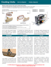 Load image into Gallery viewer, CONDENSING UNIT, FORCED AIR QUICK COUPLINGS PRECHARGED SECOP BD50 COMPRESSOR HORIZONTAL ORIENTATION 12/24V - 115/230VAC
