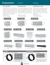 Load image into Gallery viewer, PT14-Q FLAT EVAPORATOR PRESSED WHITE ALUMINUM
