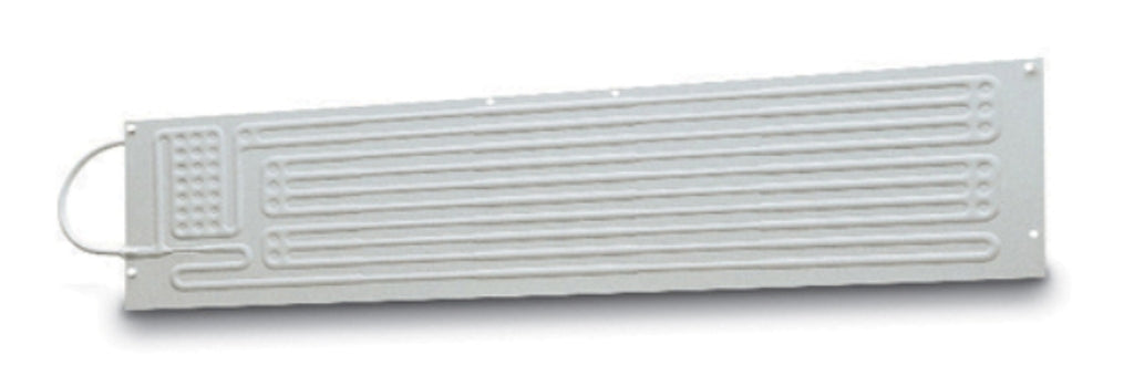 PT14-Q FLAT EVAPORATOR PRESSED WHITE ALUMINUM